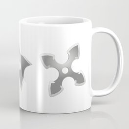 Ninja Weapons - Shurikens Coffee Mug