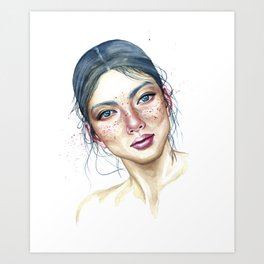 girl Art Print