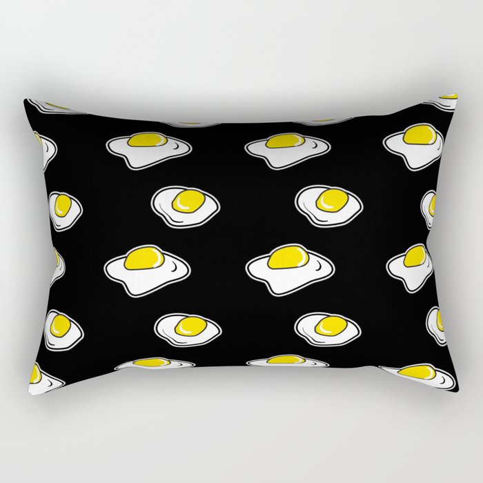 Fried Egg Eggs Rectangular Pillow
