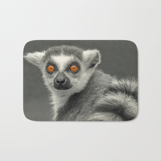 LEMUR PORTRAIT Bath Mat