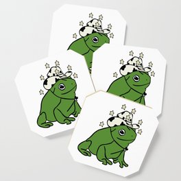 Frog With A Cowboy Hat Coaster