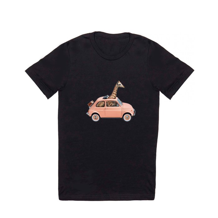 GIRAFFE CAR T Shirt