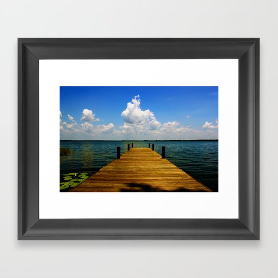 FL Framed Art Print