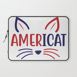americat funny day, 4th of july, american day patriot Laptop Sleeve