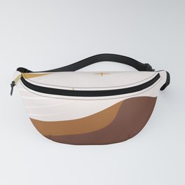 Night In The Desert, Abstract Bohemian Modern Design Fanny Pack