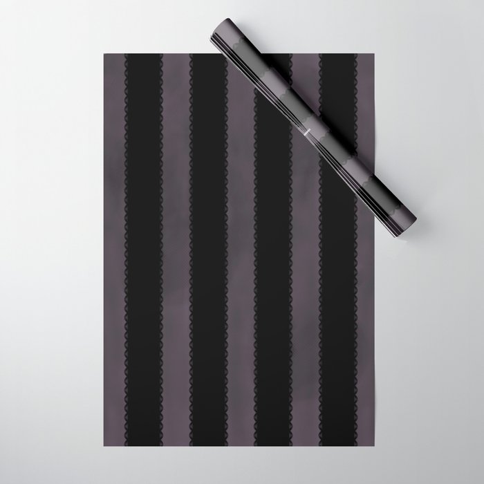Gothic Stripes Wrapping Paper