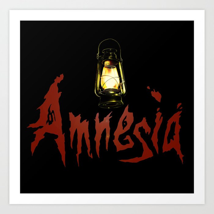 Amnesia Art Print