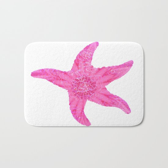 Hawaiian Starfish Bath Mat