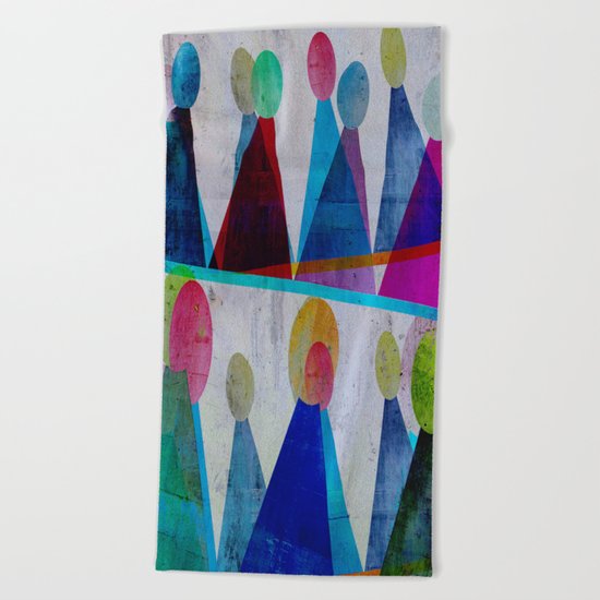 Volkslauf Beach Towel