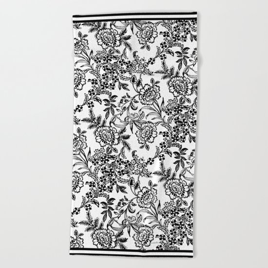 Full Moon Tea Reversed Beach Towel