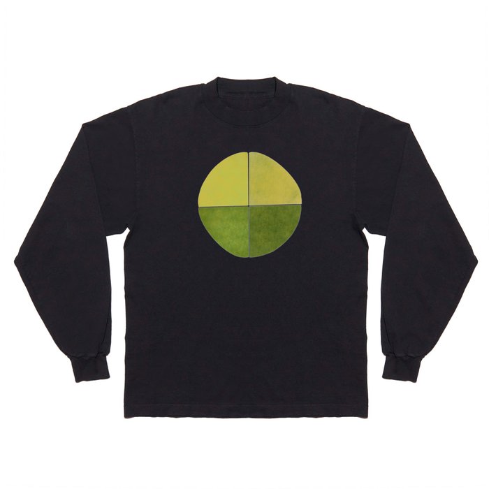 Abstract Citrus Sun  Long Sleeve T Shirt