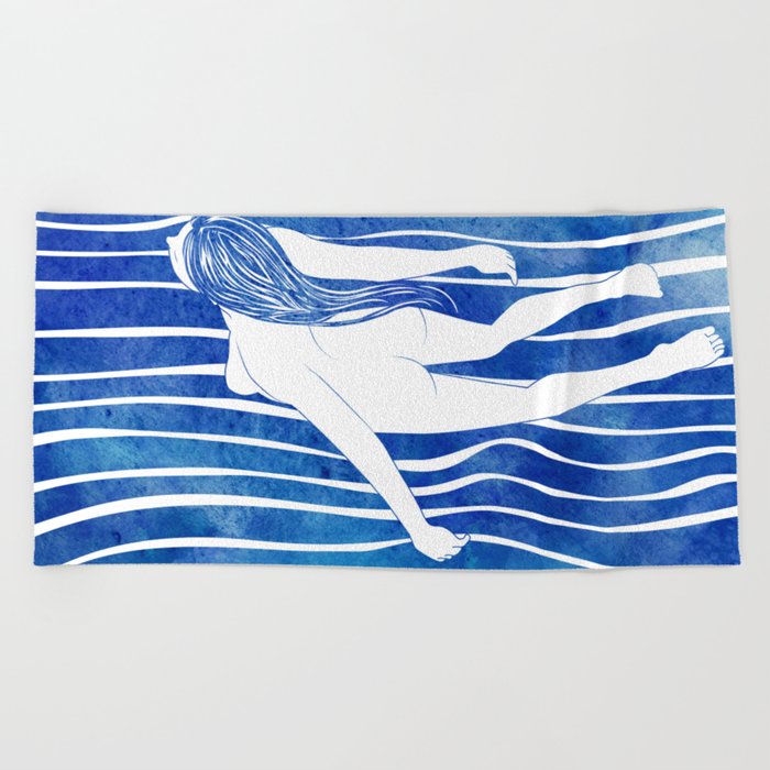 Water Nymph LXIV Beach Towel