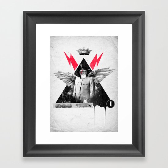 Flying Monkey Framed Art Print