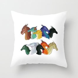 Wings of Fire - POV Throw Pillow