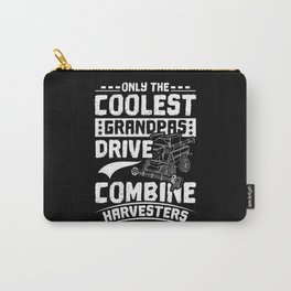 combine harvester grandpa Carry-All Pouch