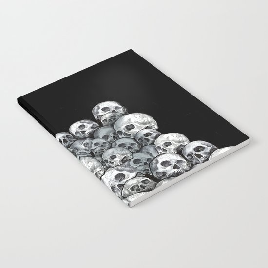 Skull Pattern Notebook