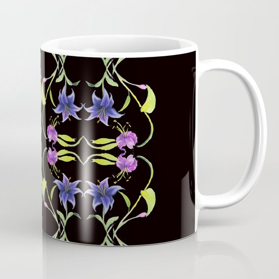 Stargazer Lily Pattern Mug