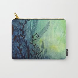 Underwater Ocean Foliage Carry-All Pouch