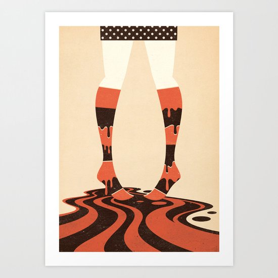 Meltdown - Part I Art Print