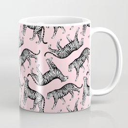 Tigers (Pink and White) Coffee Mug