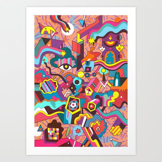 Schema 18 Art Print