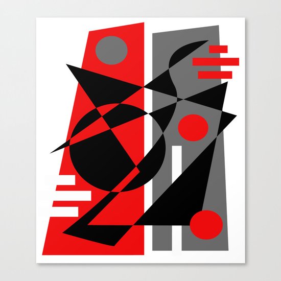 Abstract #353 Canvas Print
