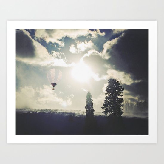 Telluride Sunset Art Print