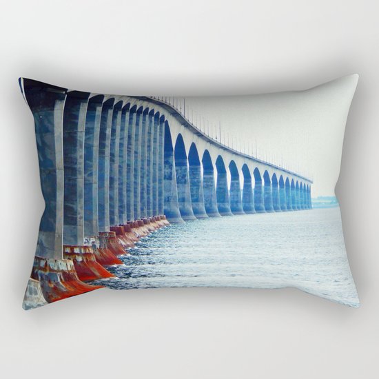 Confederation Bridge New-Brunswick Rectangular Pillow