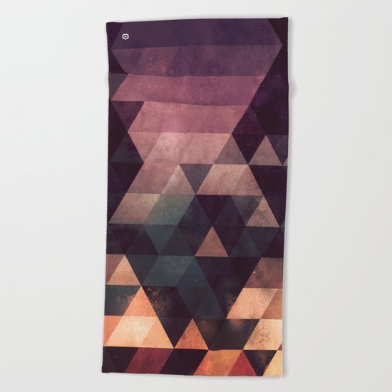 ryyt yss Beach Towel