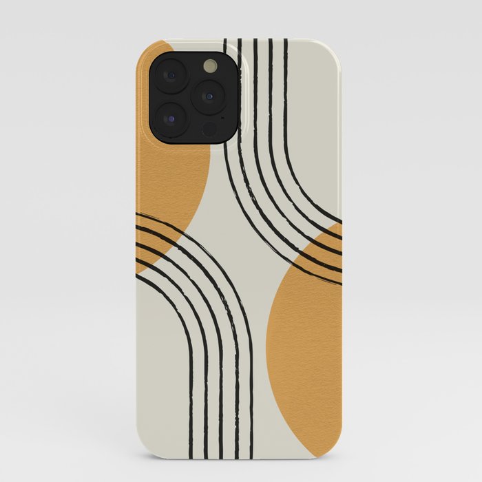 Sun Arch Double - Gold iPhone Case