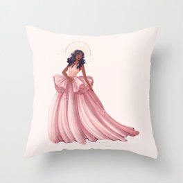 Belle of the Ball - Sza Throw Pillow