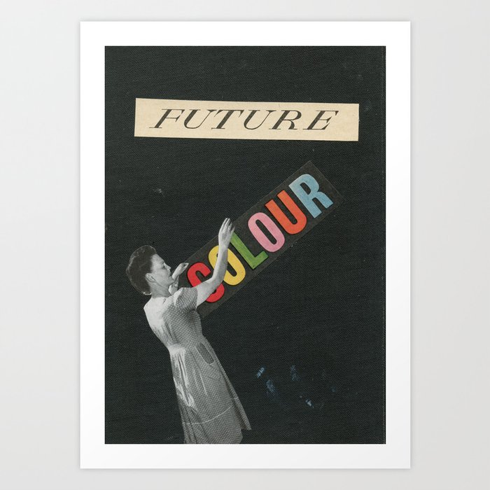 Future Colour Art Print