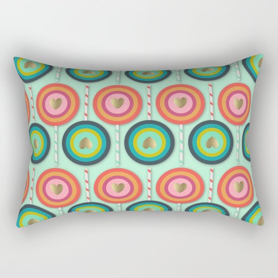 Love and Lollipops Rectangular Pillow