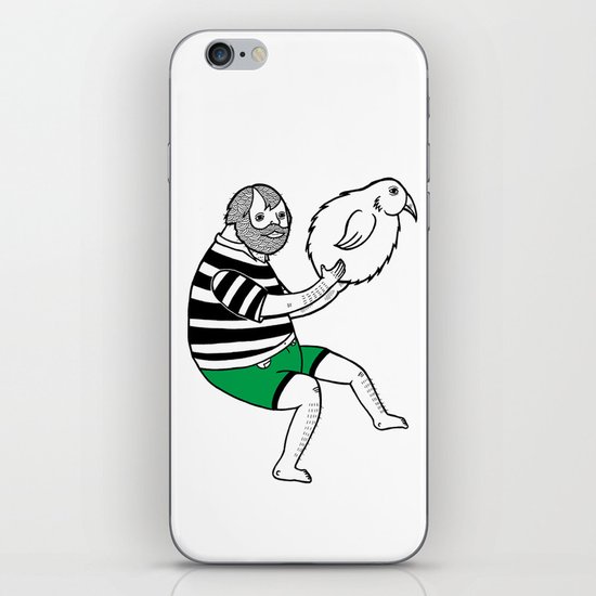 On the strange and controversial topic of bird bowling iPhone & iPod Skin
