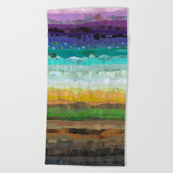 Sunday Brunch Beach Towel