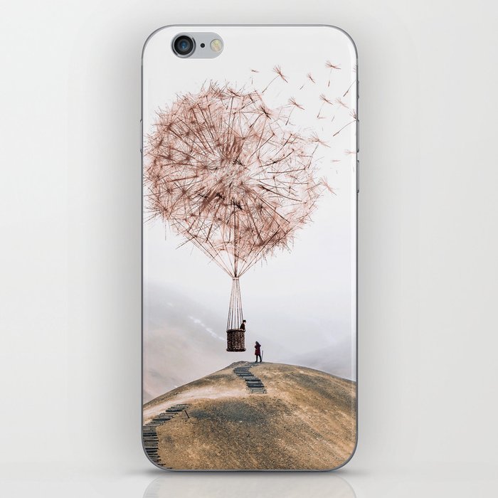 Flying Dandelion iPhone Skin