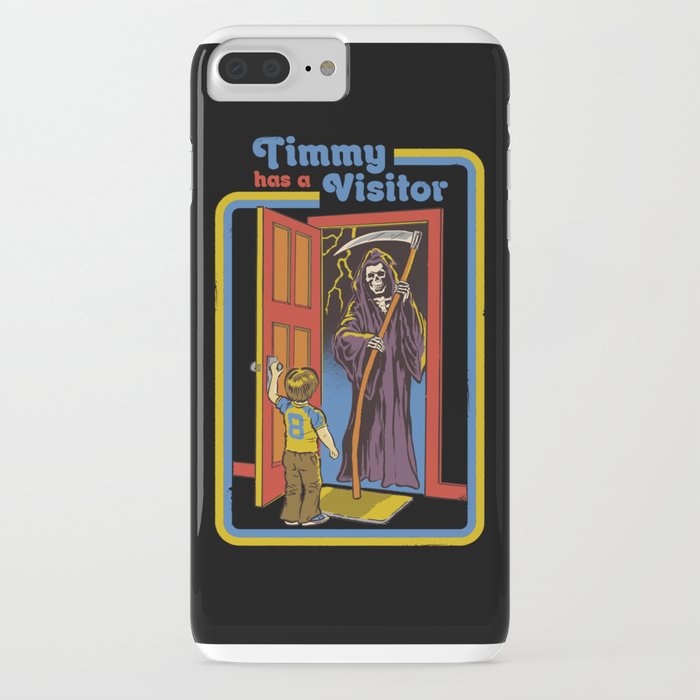 timmy has a visitor iphone case