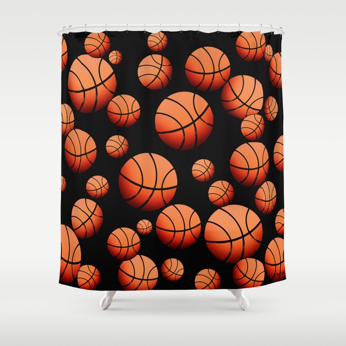 Basketball Shower Curtain By Joanfriends Society6