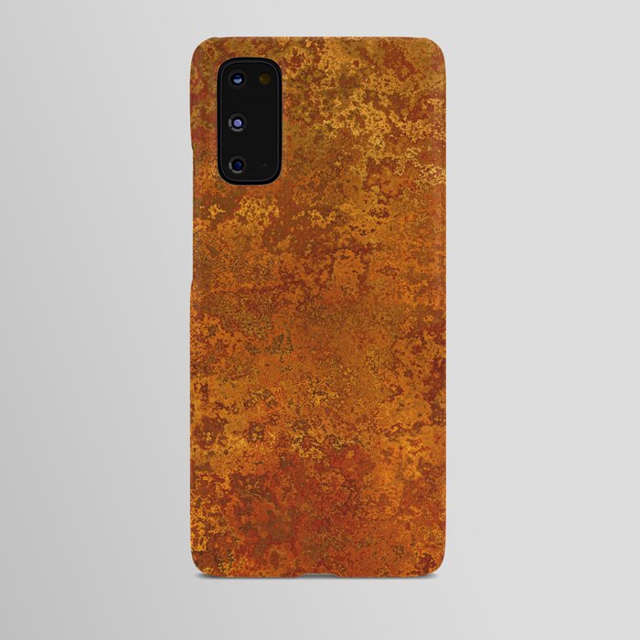 Vintage Copper Rust, Minimalist Art Android Case