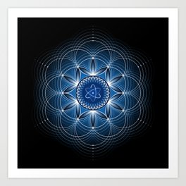Metaphysics | Sacred geometry Art Print