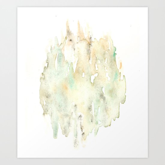 Fungi Background Art Print