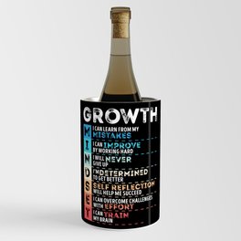 Motivational Quotes Growth for Entrepreneurs Wine Chiller