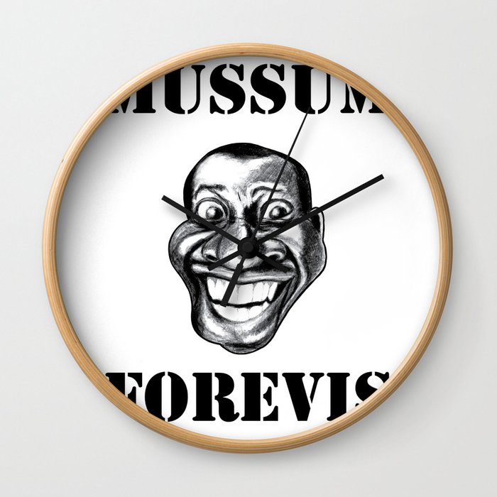 Mussum Forevis Wall Clock
