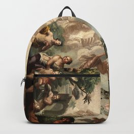Greek Gods Painting Apollo & Daphne Ceiling Mural Zeus Backpack