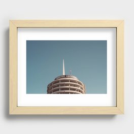 Capitol Records Rooftop 2017 Recessed Framed Print