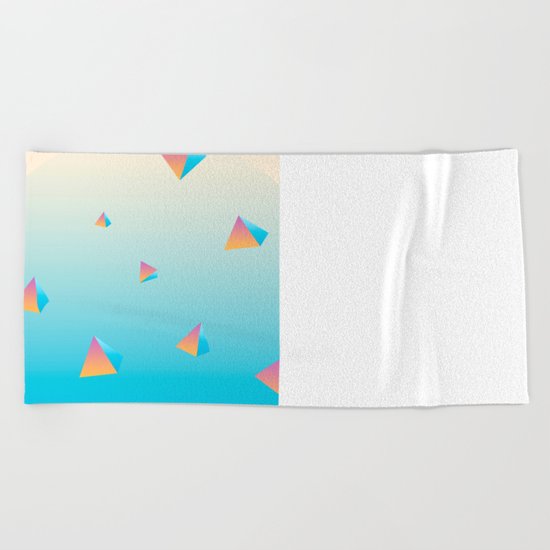 Scattered Beach Towel