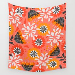 Sweet floral spring pattern Wall Tapestry