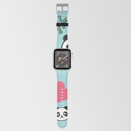 Panda Faces Apple Watch Band