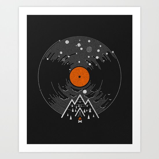 re/cordless Art Print