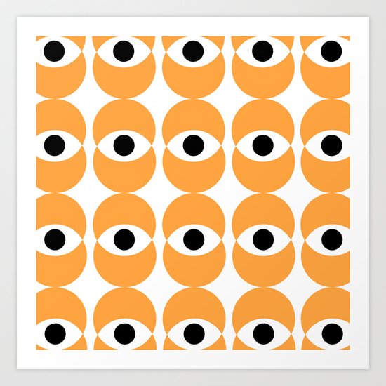 ABSTRACT PATTERN Art Print